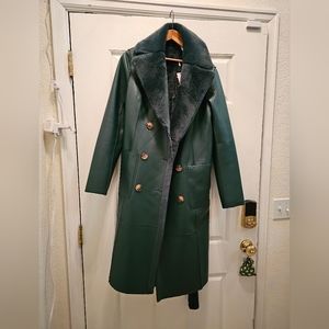 Gorgeous Reversible Faux leather Coat